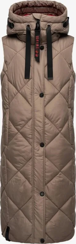 Navahoo Bodywarmers Bodywarmer Schnuckel Dames Lichtbruin
