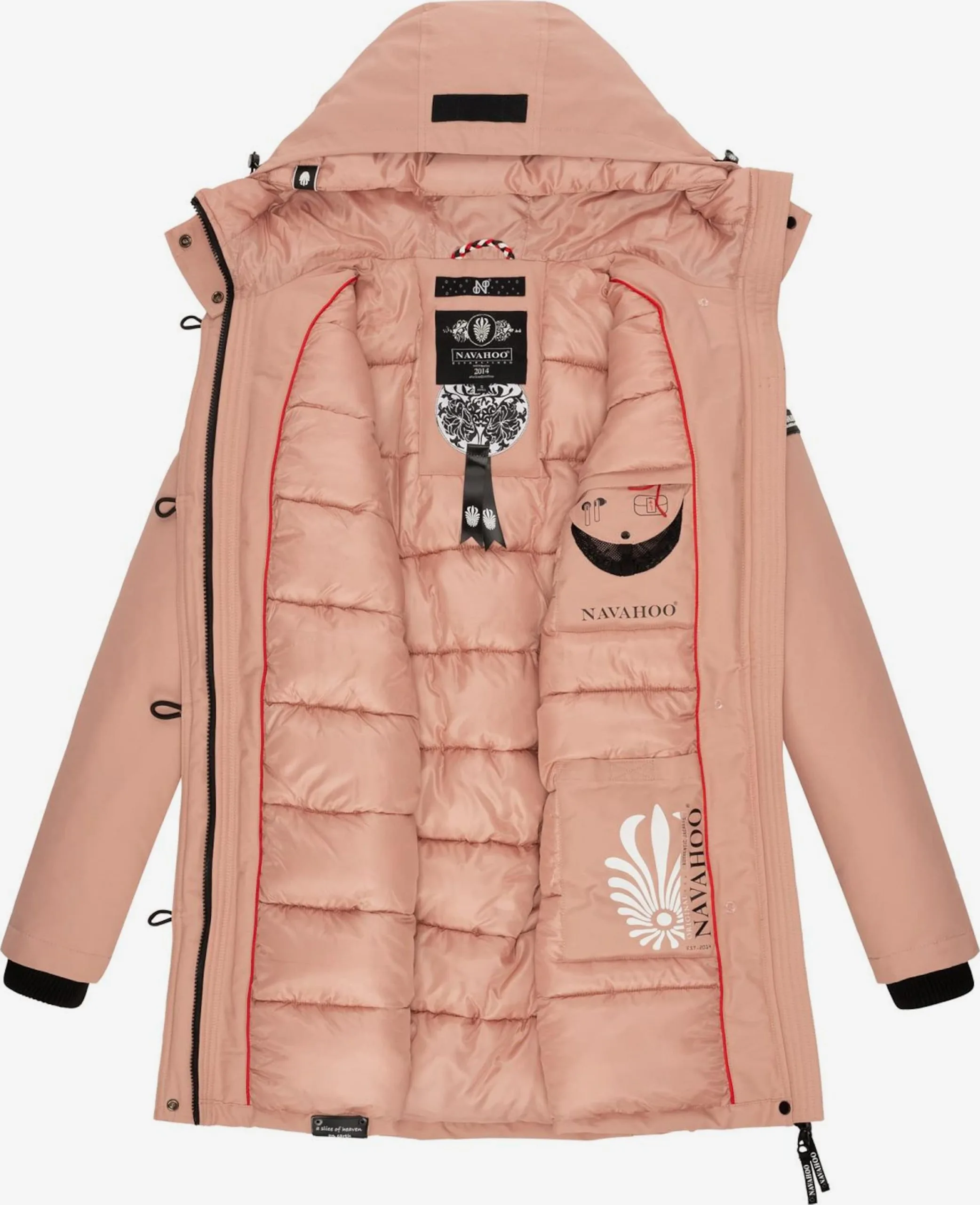 Navahoo Parkas Winterparka Freeze Storm Dames Roze 5 Navahoo Parkas Winterparka Freeze Storm Dames Roze - Afbeelding 5