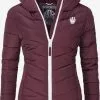 Navahoo Tussenjassen Tussenjas Elva Dames Wijnrood