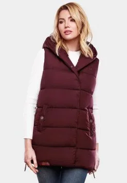 Navahoo Bodywarmers Bodywarmer Madilynaa Dames Bordeaux -Tussen Trend Verkoopwinkel 032343f5e8b9ab9c480a7e4a27e0b3bd