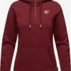 Navahoo Hoodies Sweatshirt Zauberelfe Dames Bordeaux