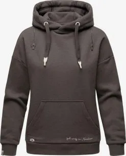 Navahoo Hoodies Sweatshirt Dames Antraciet