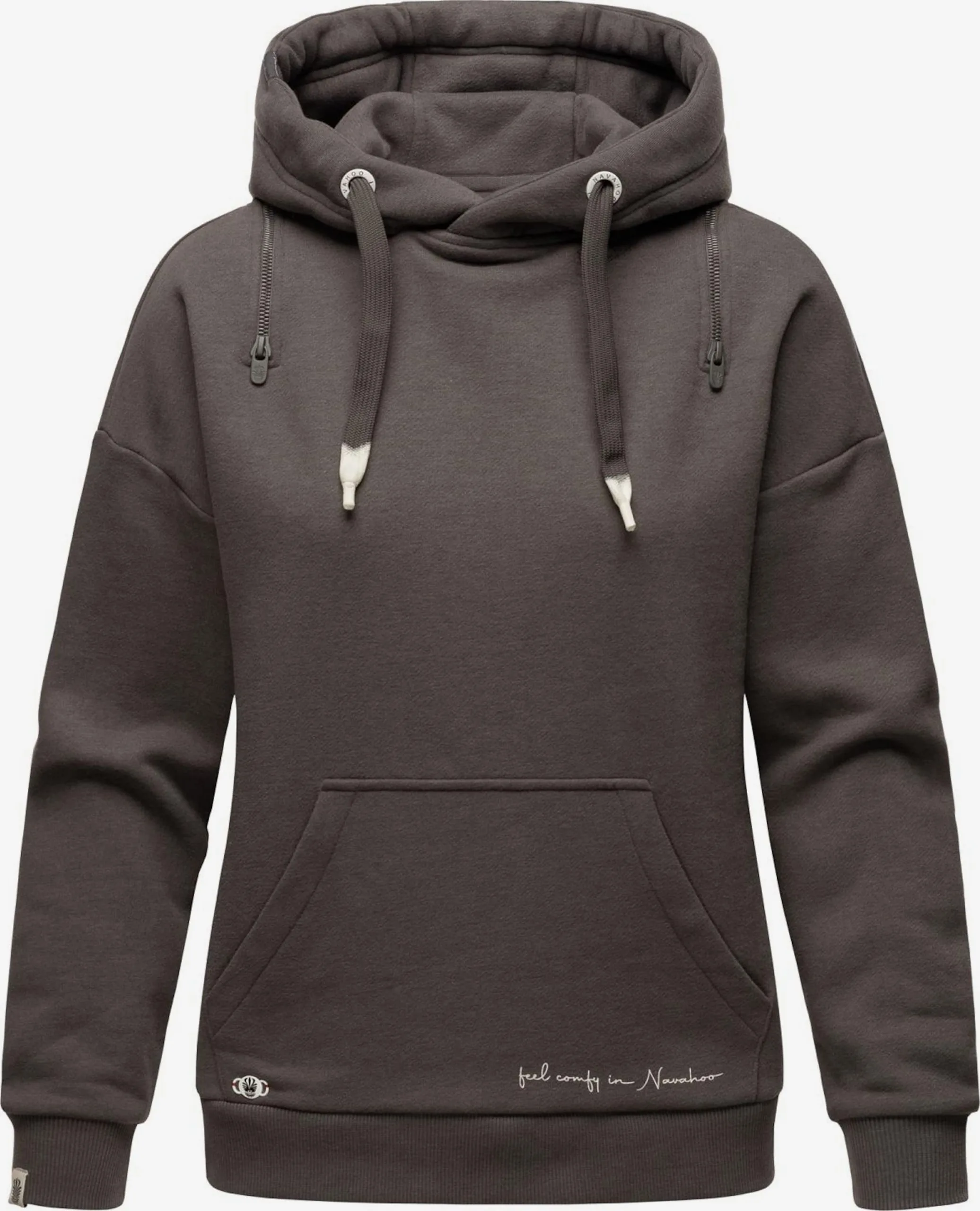 Navahoo Hoodies Sweatshirt Dames Antraciet 1 Navahoo Hoodies Sweatshirt Dames Antraciet