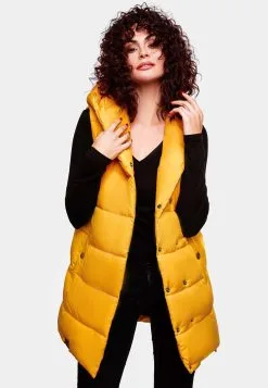 Navahoo Bodywarmers Bodywarmer Madilynaa Dames Goudgeel -Tussen Trend Verkoopwinkel 0c4df7b60c0f9fcd75f3e6e965bf276c