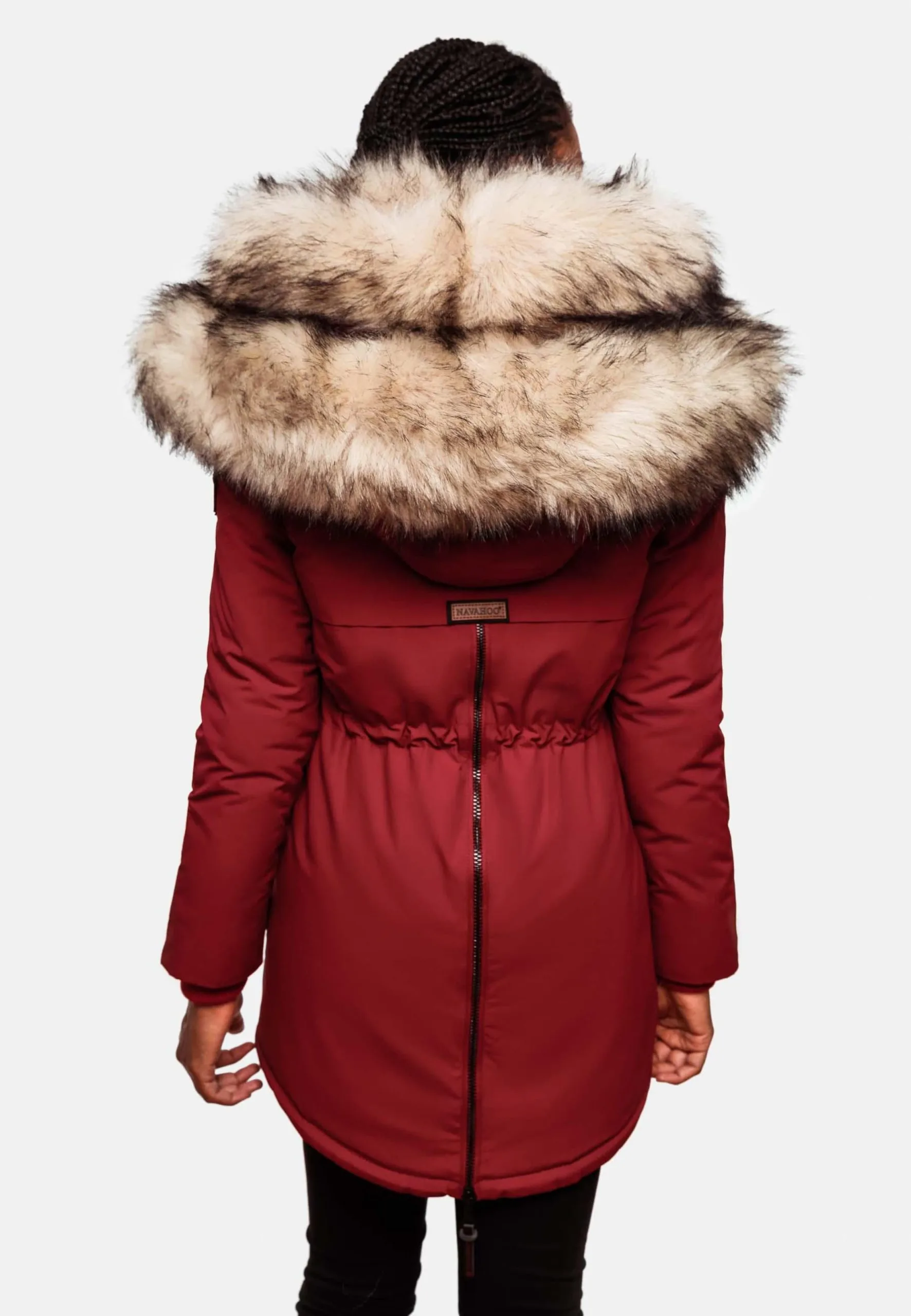 Navahoo Parkas Winterparka Sweety Dames Rood 6 Navahoo Parkas Winterparka Sweety Dames Rood - Afbeelding 6
