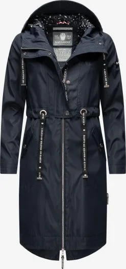Navahoo Parkas Tussenparka Josinaa Dames Donkerblauw