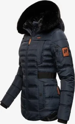 Navahoo Winterjassen Winterjas Melikaa Dames Navy -Tussen Trend Verkoopwinkel 101815e92f9b84fe4bd2db93311cf356
