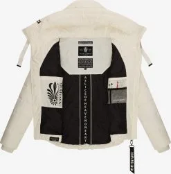Navahoo Winterjassen Winterjas Amayaa Dames Wit -Tussen Trend Verkoopwinkel 14c195cdd2cecdfd442e4f6ff23e68be