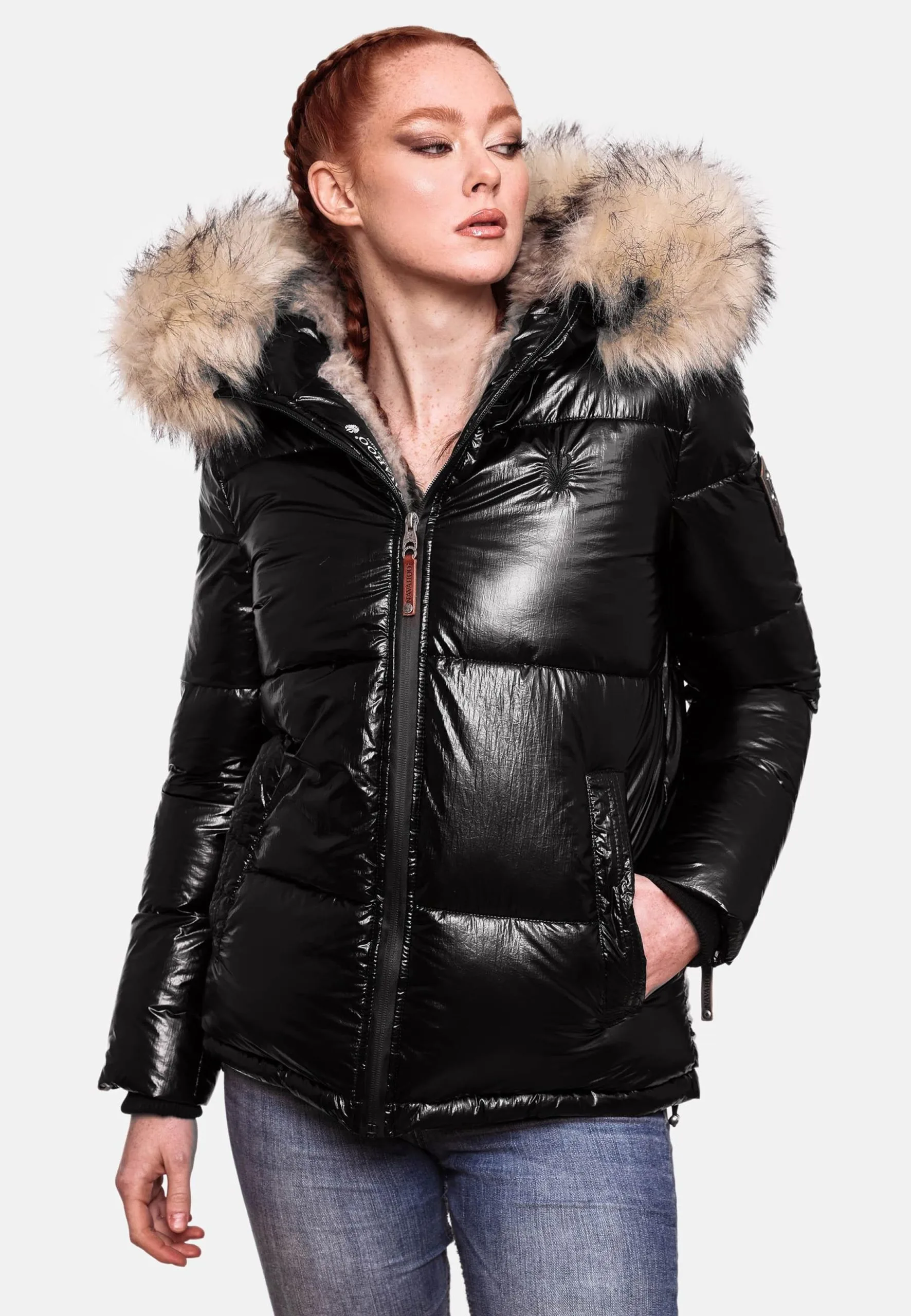 Navahoo Winterjassen Winterjas Tikunaa Dames Zwart 5 Navahoo Winterjassen Winterjas Tikunaa Dames Zwart - Afbeelding 5