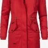Navahoo Parkas Winterparka Kin-Joo Dames Vuurrood