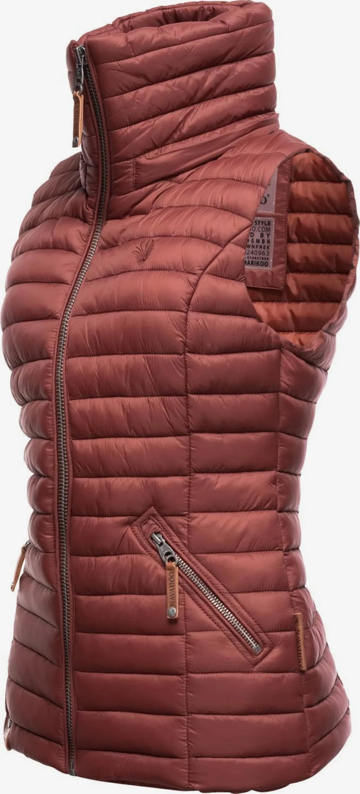 Navahoo Bodywarmers Bodywarmer Shadaa Dames Pastelrood 4 Navahoo Bodywarmers Bodywarmer Shadaa Dames Pastelrood - Afbeelding 4