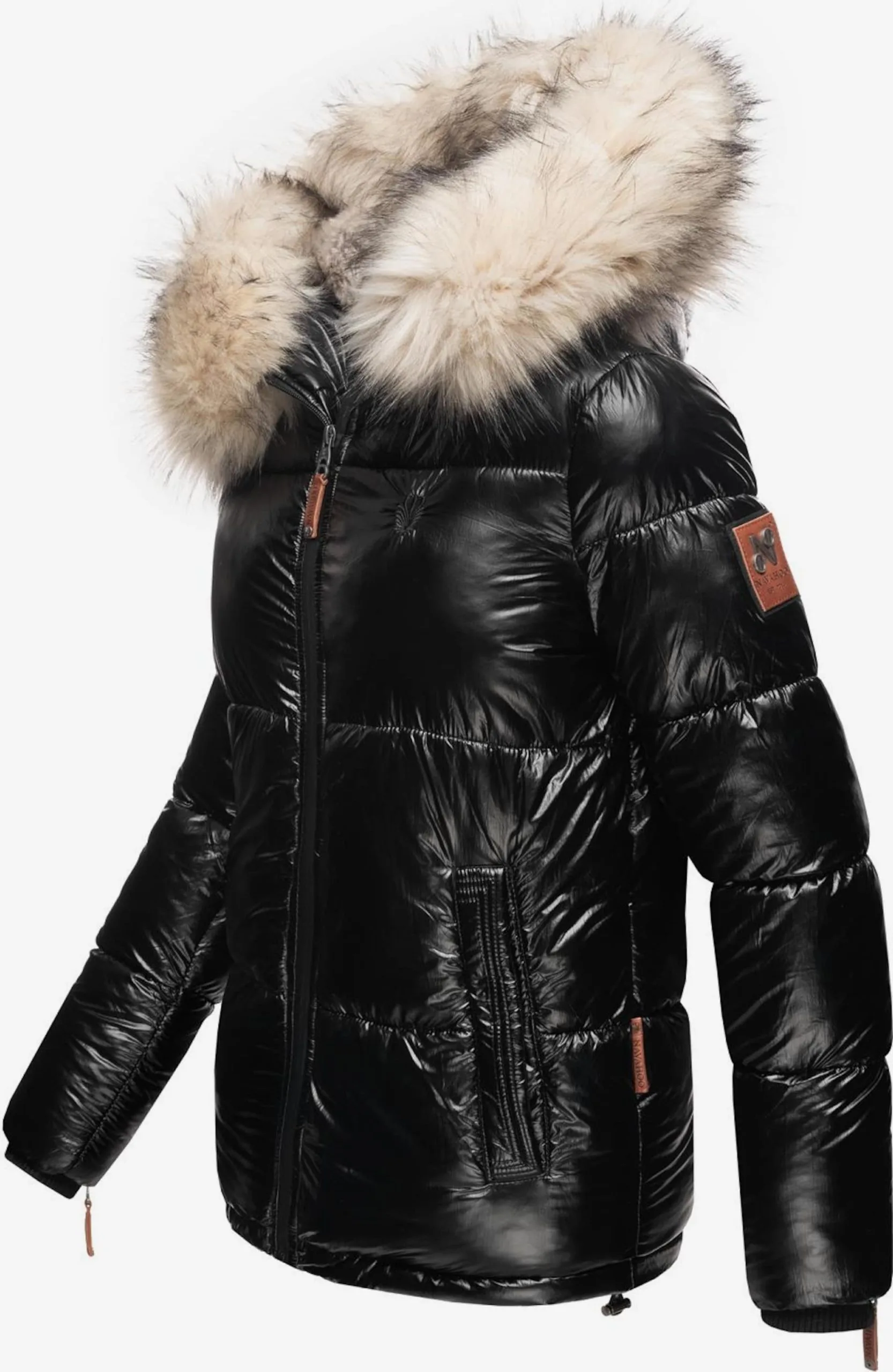 Navahoo Winterjassen Winterjas Tikunaa Dames Zwart 2 Navahoo Winterjassen Winterjas Tikunaa Dames Zwart - Afbeelding 2