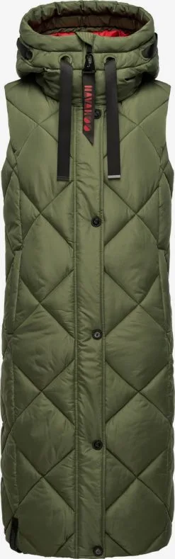 Navahoo Bodywarmers Bodywarmer Schnuckel Dames Groen
