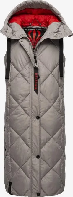 Navahoo Bodywarmers Bodywarmer Schnuckel Dames Stone Grey -Tussen Trend Verkoopwinkel 19cf69ce21ff1a1eee7ded871def34e6