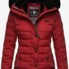 Navahoo Winterjassen Winterjas Milianaa Dames Rood