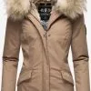 Navahoo Parkas Winterparka Cristal Dames Lichtbruin