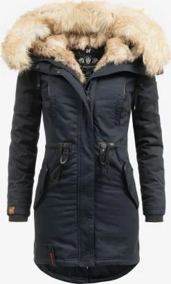 Navahoo Parkas Winterparka Bombii Dames Nachtblauw