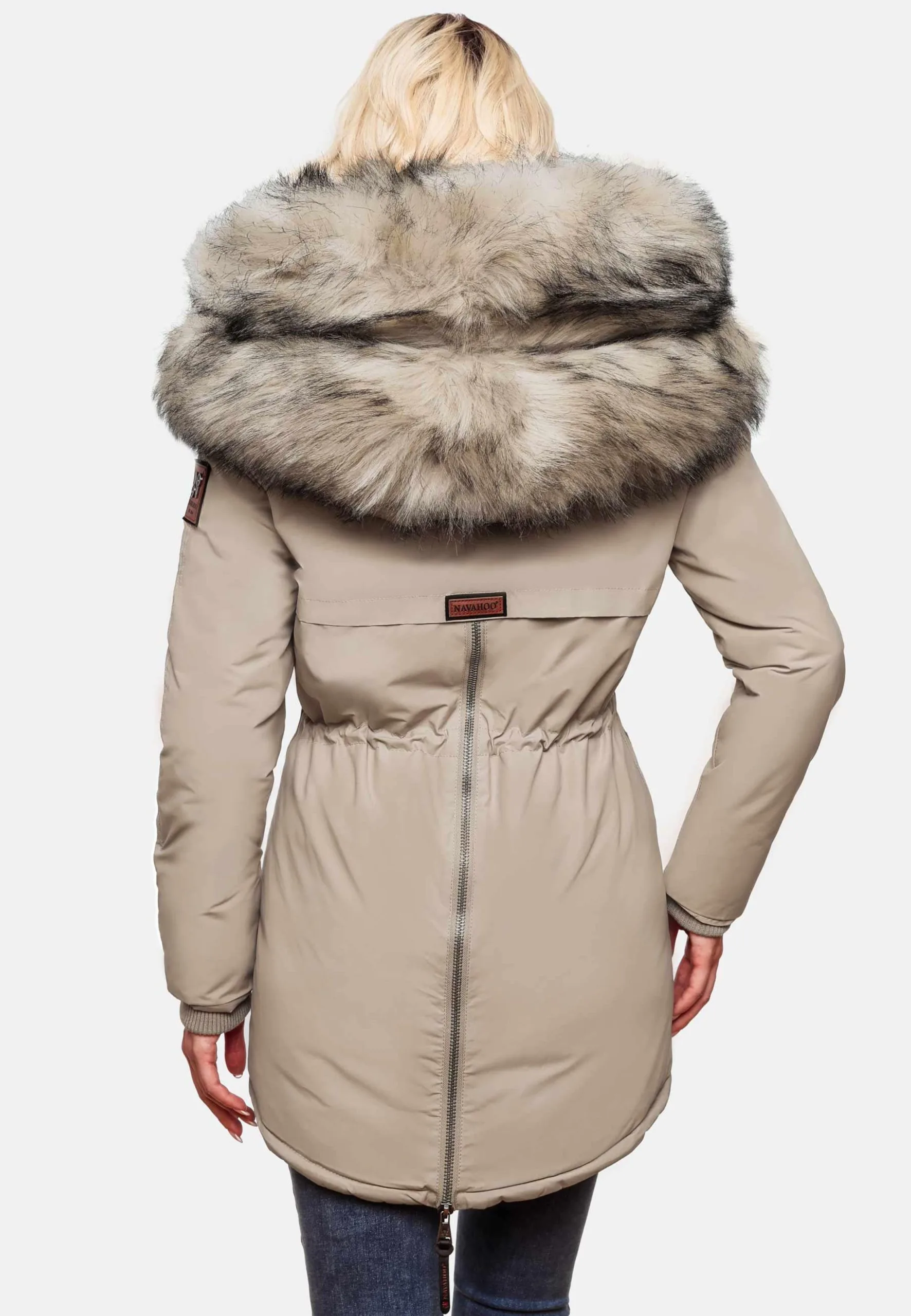 Navahoo Parkas Winterparka Sweety Dames Beige 7 Navahoo Parkas Winterparka Sweety Dames Beige - Afbeelding 7