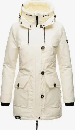 Navahoo Parkas Winterparka Freeze Stoorm Dames Offwhite