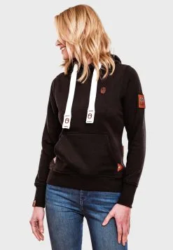 Navahoo Hoodies Sweatshirt Damlaa Dames Zwart -Tussen Trend Verkoopwinkel 220b1aca4897cb411fa68eafd0558bde