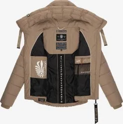 Navahoo Winterjassen Winterjas Dames Lichtbruin -Tussen Trend Verkoopwinkel 246a3f770936073ea24a2d57b4325231