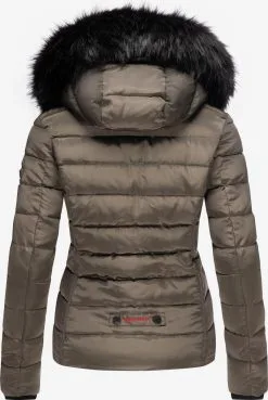 Navahoo Winterjassen Winterjas Miamor Dames Greige -Tussen Trend Verkoopwinkel 25789496bed24d1dc8797804542a8b2e
