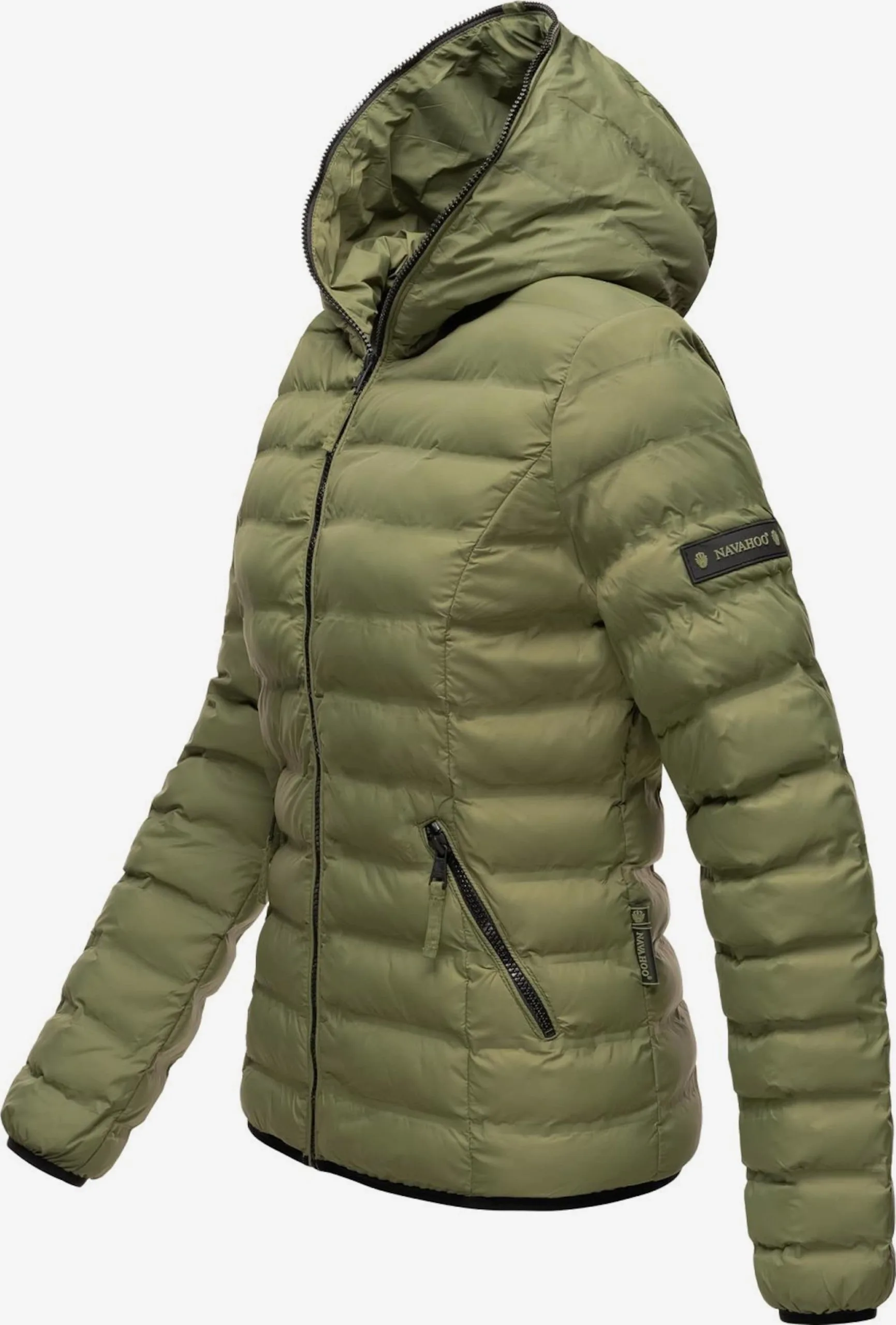 Navahoo Tussenjassen Tussenjas Neevia Dames Olijfgroen 3 Navahoo Tussenjassen Tussenjas Neevia Dames Olijfgroen - Afbeelding 3