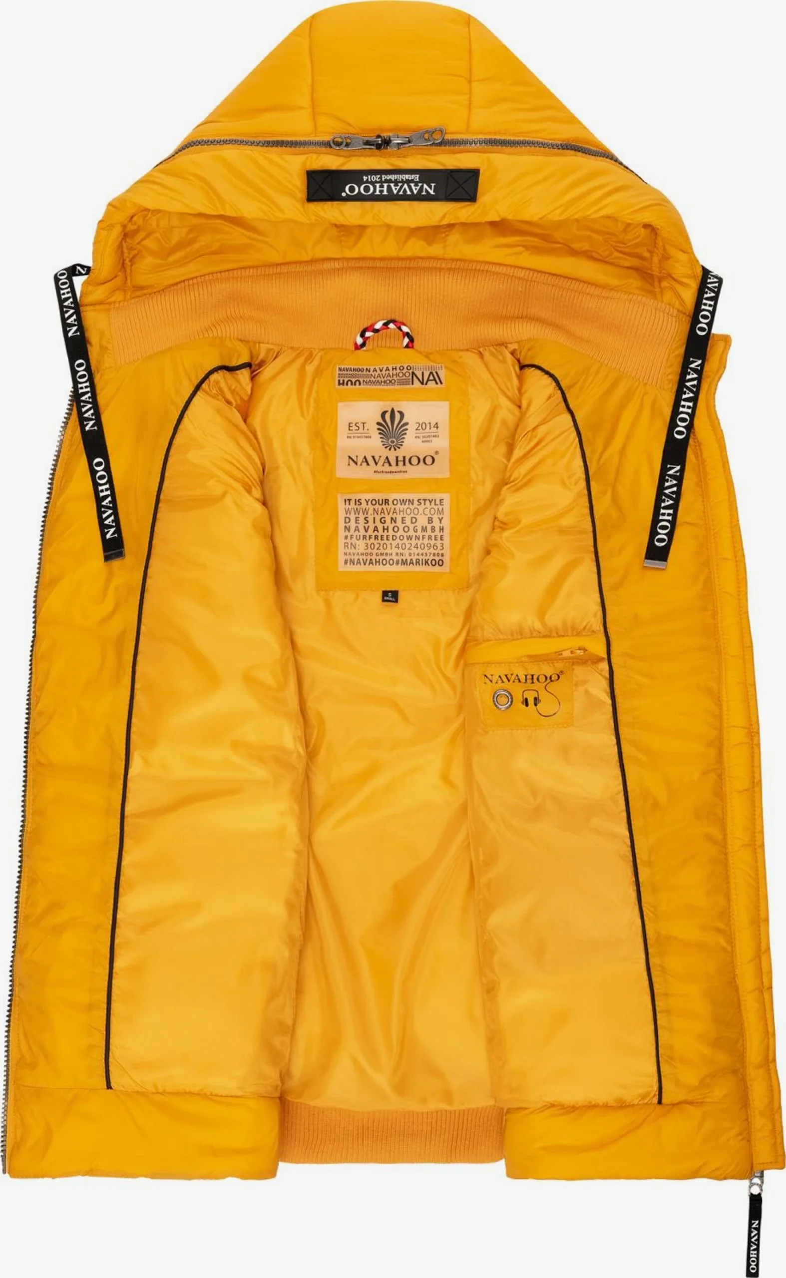 Navahoo Bodywarmers Bodywarmer Kassidy Dames Geel 4 Navahoo Bodywarmers Bodywarmer Kassidy Dames Geel - Afbeelding 4