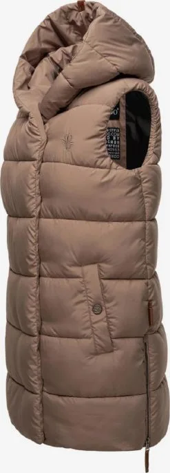 Navahoo Bodywarmers Bodywarmer Madilynaa Dames Taupe -Tussen Trend Verkoopwinkel 290b11d6efdd95e193878775383eaeb9