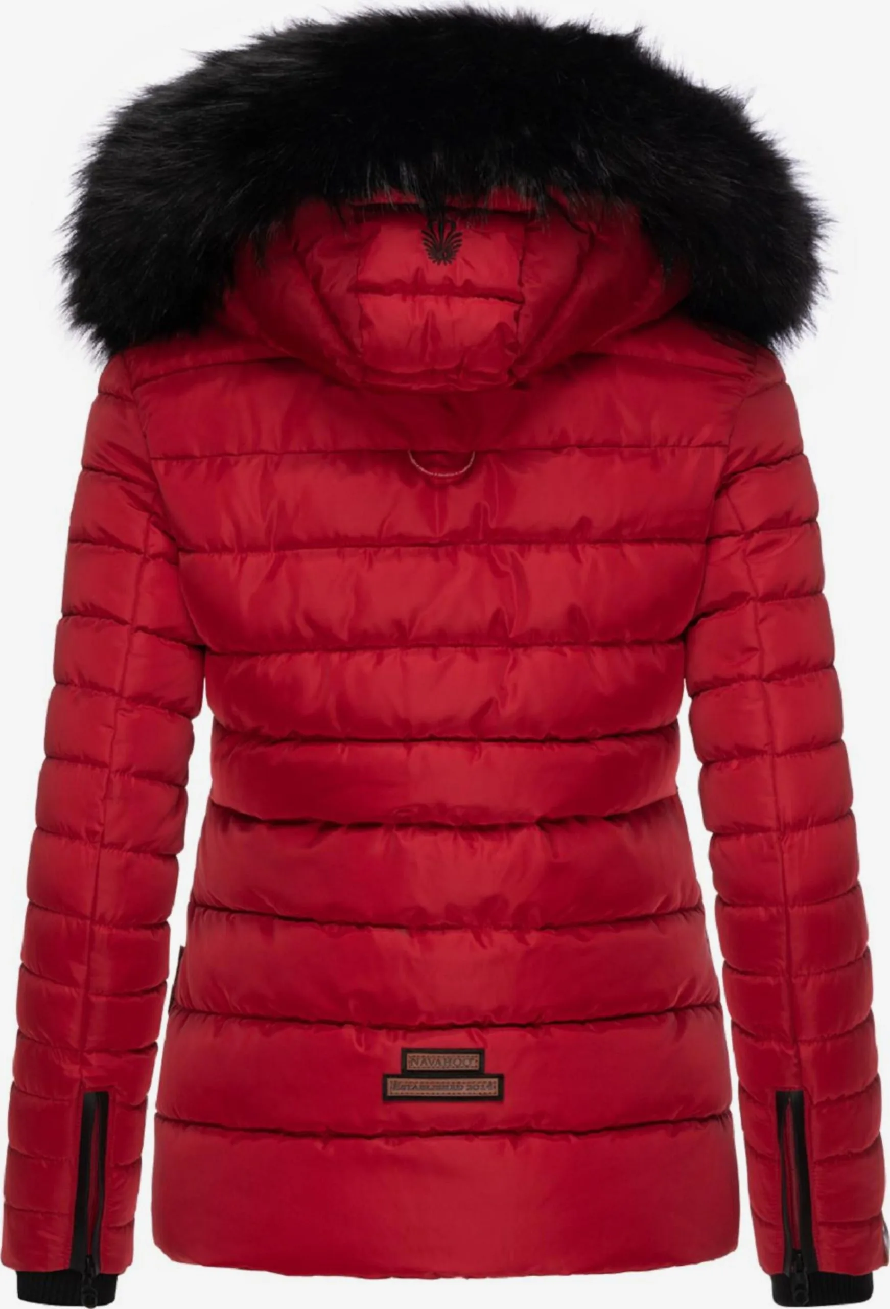 Navahoo Winterjassen Winterjas Wisteriaa Dames Vuurrood 3 Navahoo Winterjassen Winterjas Wisteriaa Dames Vuurrood - Afbeelding 3