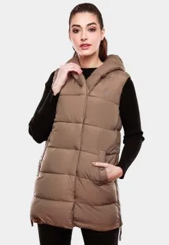 Navahoo Bodywarmers Bodywarmer Madilynaa Dames Taupe -Tussen Trend Verkoopwinkel 2cf3c3640b63d1dca96309699f0deb0d