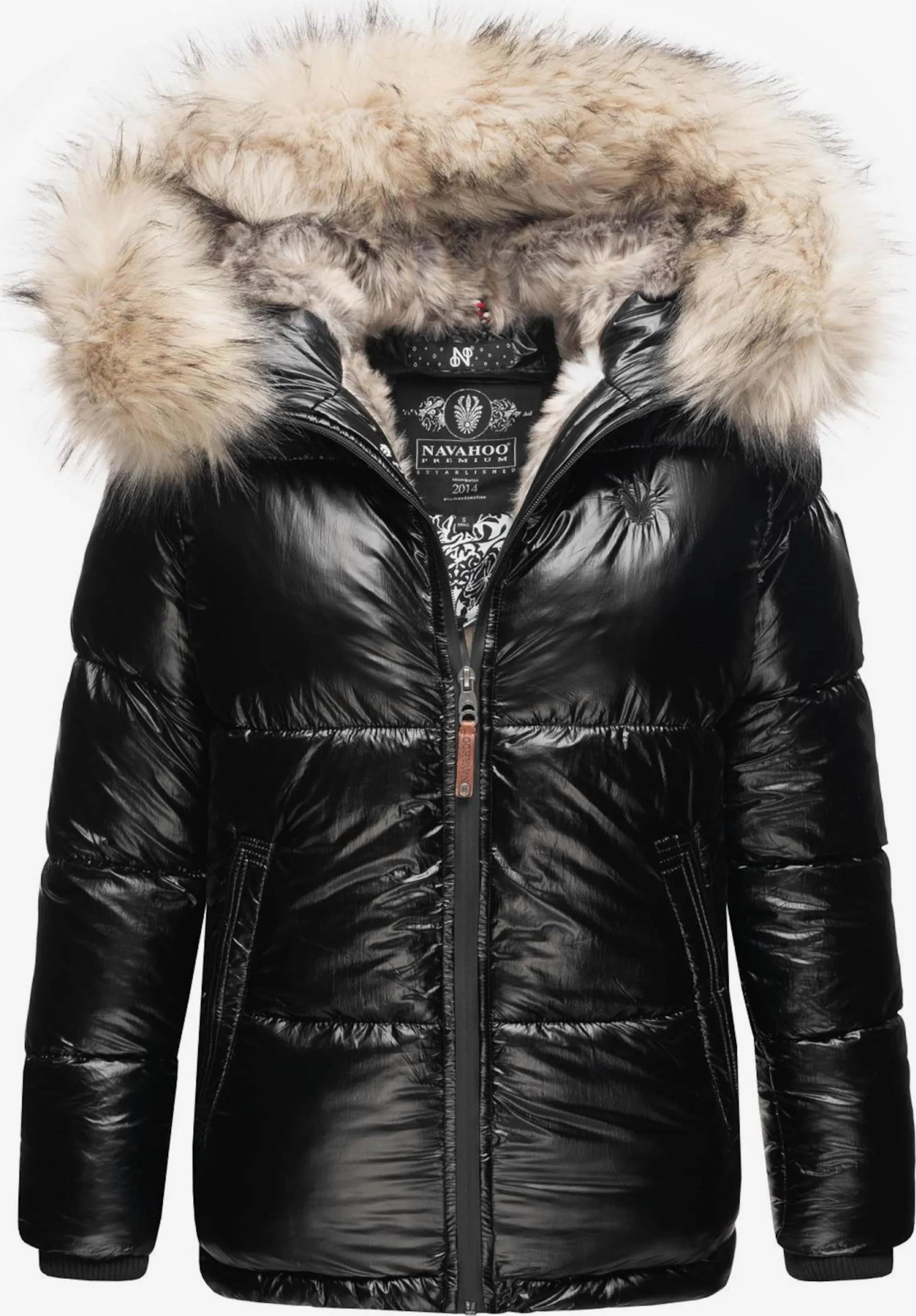 Navahoo Winterjassen Winterjas Tikunaa Dames Zwart 1 Navahoo Winterjassen Winterjas Tikunaa Dames Zwart