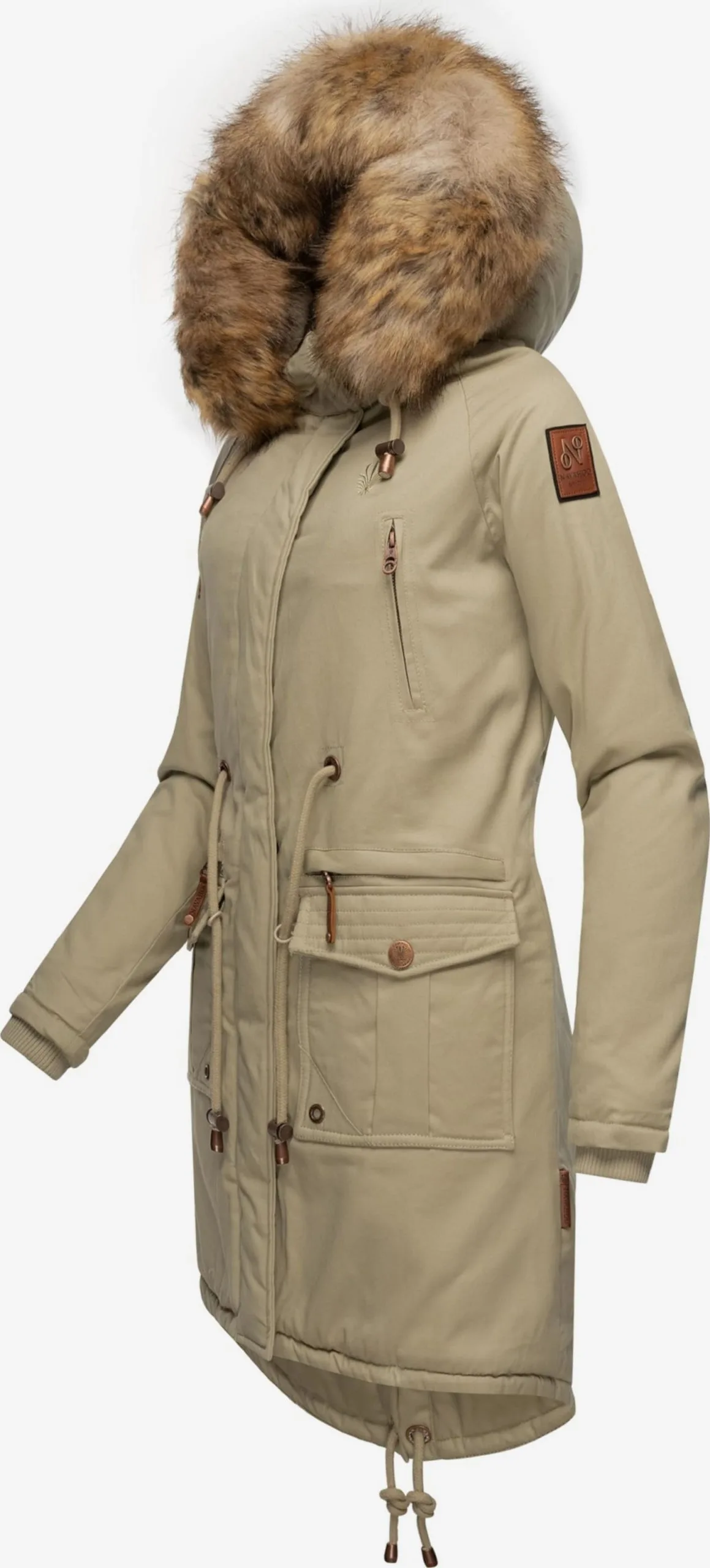 Navahoo Parkas Winterparka Rosinchen Dames Grijs 2 Navahoo Parkas Winterparka Rosinchen Dames Grijs - Afbeelding 2