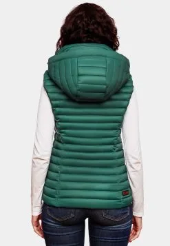 Navahoo Bodywarmers Bodywarmer Shadaa Dames Donkergroen -Tussen Trend Verkoopwinkel 3175f0609db13013bac7c2e3dd1f269d