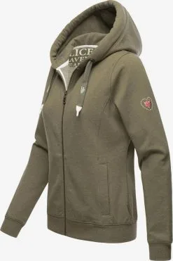 Navahoo Sweatvesten Sweatvest Engelshaar Dames Olijfgroen -Tussen Trend Verkoopwinkel 31b26cf4eb214c1aa5d6f80cc95c2217