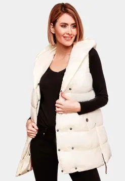 Navahoo Bodywarmers Bodywarmer Madilynaa Dames Offwhite -Tussen Trend Verkoopwinkel 31e33643bbdb3ec072d356da1893958d