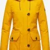 Navahoo Parkas Winterparka Freeze Storm Dames Limoen