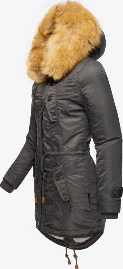 Navahoo Parkas Winterparka La Viva Dames Antraciet -Tussen Trend Verkoopwinkel 3537d86a19667f895191be8d0b0458b7