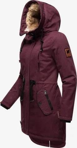 Navahoo Parkas Winterparka Bombii Dames Bordeaux -Tussen Trend Verkoopwinkel 3b6417b6da2733954409bf35fd57300c