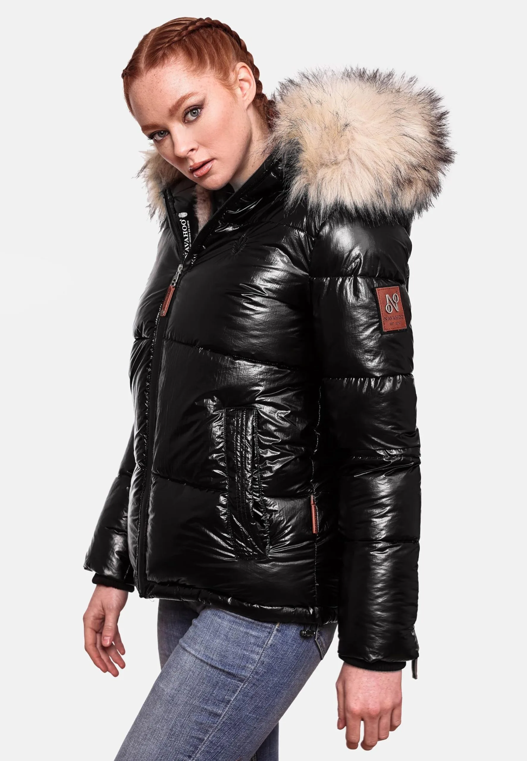 Navahoo Winterjassen Winterjas Tikunaa Dames Zwart 6 Navahoo Winterjassen Winterjas Tikunaa Dames Zwart - Afbeelding 6