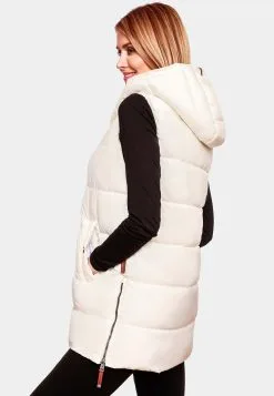 Navahoo Bodywarmers Bodywarmer Madilynaa Dames Offwhite -Tussen Trend Verkoopwinkel 3e923d6c8083bb633accc626882c4a21