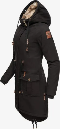 Navahoo Parkas Winterparka Rosinchen Dames Zwart -Tussen Trend Verkoopwinkel 40676bd4698e3e73e0436a7c3b5cd27e