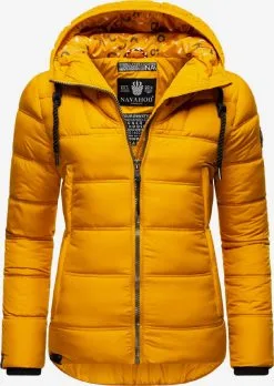 Navahoo Winterjassen Winterjas Renesmee Dames Donkergeel