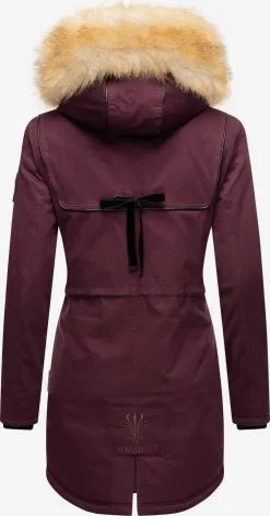 Navahoo Parkas Winterparka Bombii Dames Bordeaux -Tussen Trend Verkoopwinkel 420101077d3f083b90d0fe2376c93239