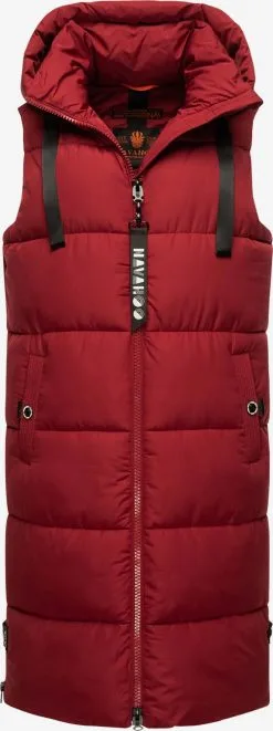 Navahoo Bodywarmers Bodywarmer Schnuffelchen Dames Bloedrood -Tussen Trend Verkoopwinkel 431a404bb5e079226532ade3df872c63
