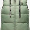 Navahoo Bodywarmers Bodywarmer Kassidy Dames Lichtgroen