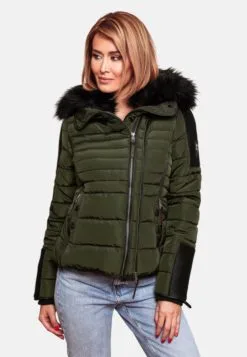 Navahoo Winterjassen Winterjas Yuki2 Dames Olijfgroen -Tussen Trend Verkoopwinkel 44a0b116490909822c87466a28004ba6