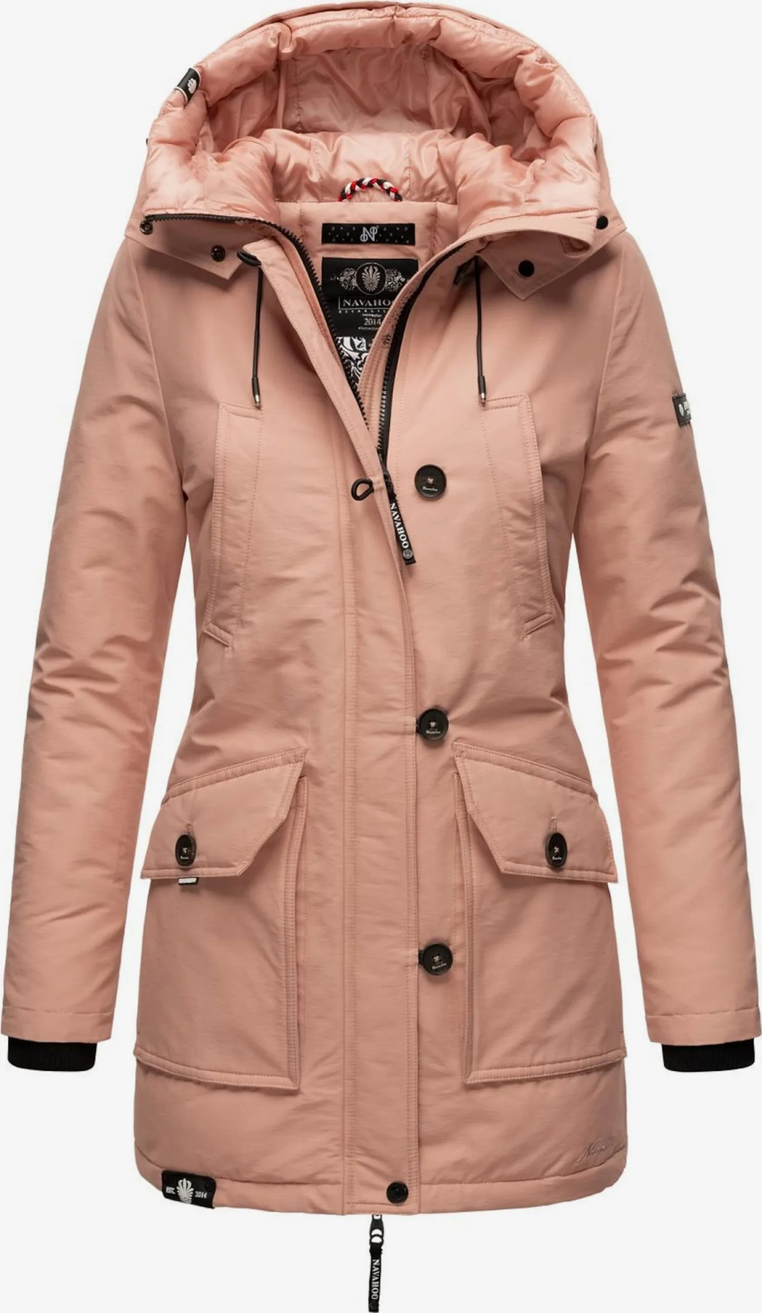 Navahoo Parkas Winterparka Freeze Storm Dames Roze 2 Navahoo Parkas Winterparka Freeze Storm Dames Roze - Afbeelding 2