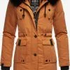 Navahoo Parkas Winterparka Luluna Dames Cognac
