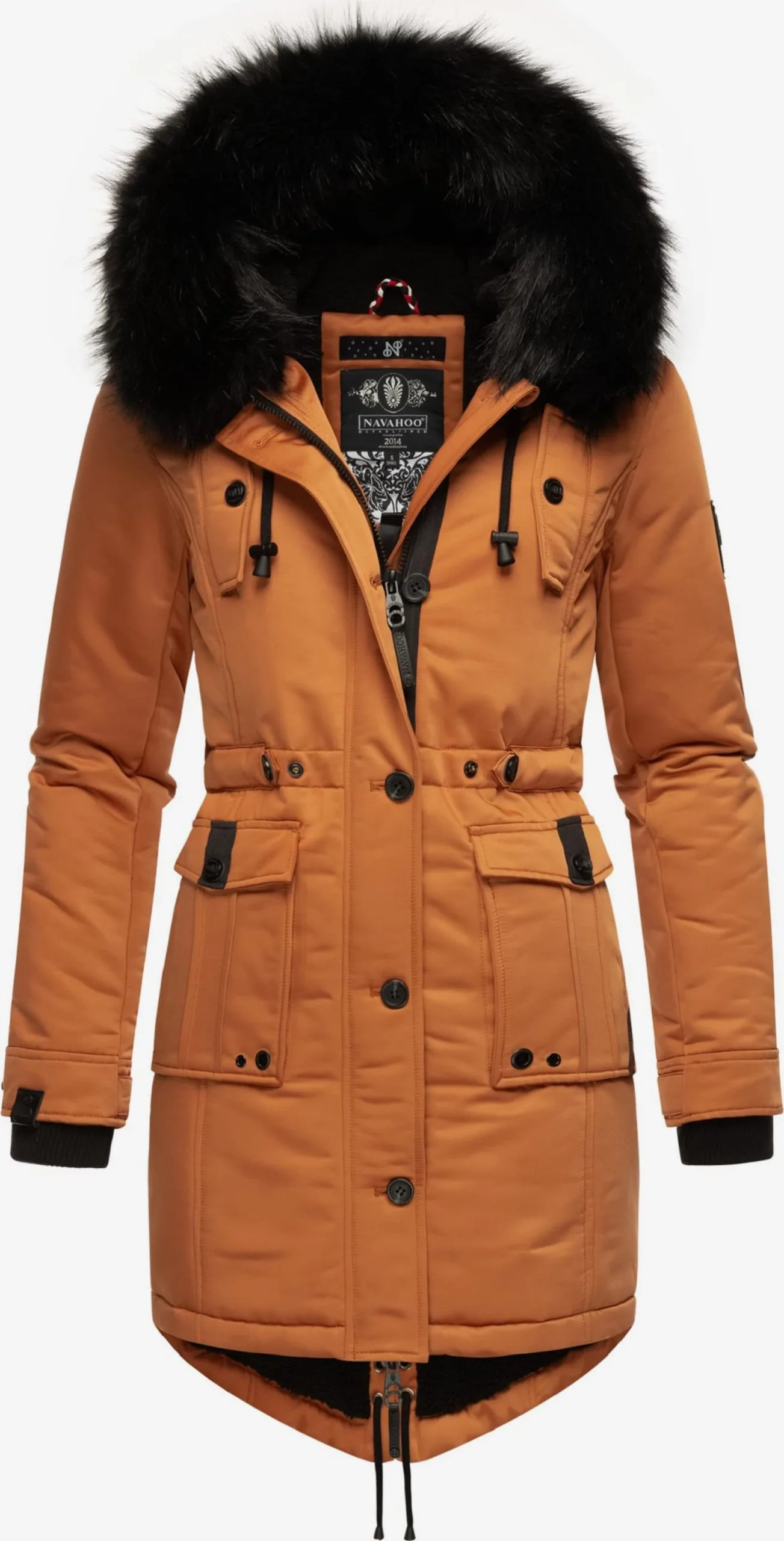 Navahoo Parkas Winterparka Luluna Dames Cognac 1 Navahoo Parkas Winterparka Luluna Dames Cognac